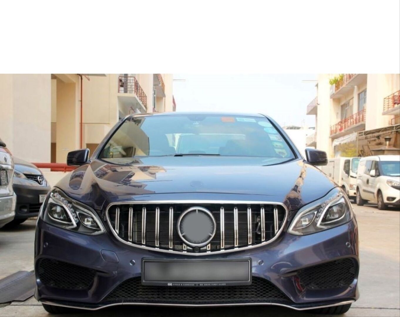 Mercedes E Serisi W212 Facelift Panamericana GTR Panjur Siyah