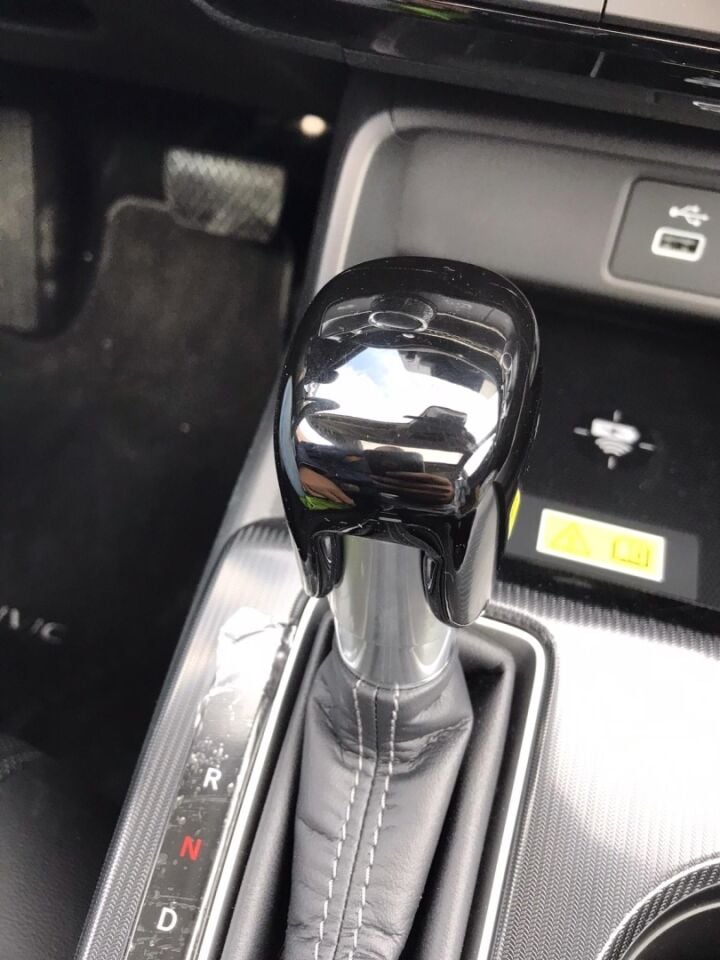 CIVIC FE1 2022 IÇIN UYUMLU  VITES TOPUZU KAPLAMA - PIANO BLACK