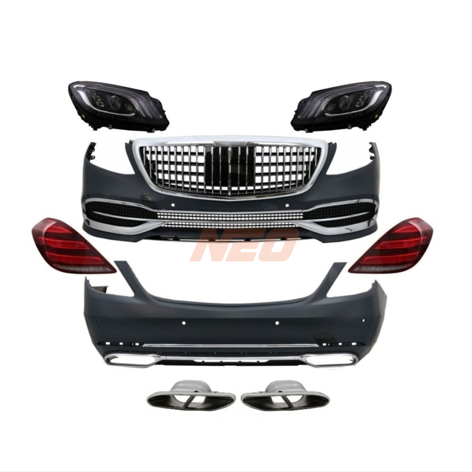 Mercedes-Benz S Serisi W222 Maybach Facelift Dönüşüm Body Kit Seti
