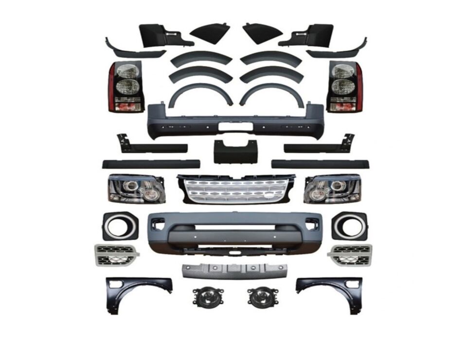 Land Rover Discovery 3 2005-2009 Discovery 4 Dönüşüm Body Kit (Full Set)