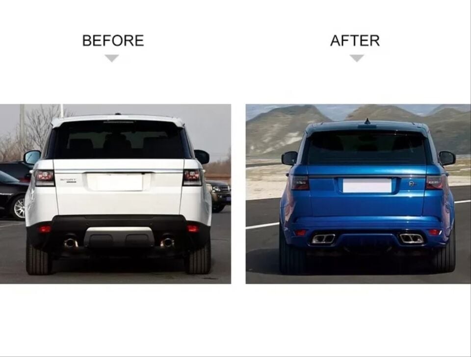 Range Rover Sport L494 Makyajlı (18-22) SVR Full Body Kit Seti