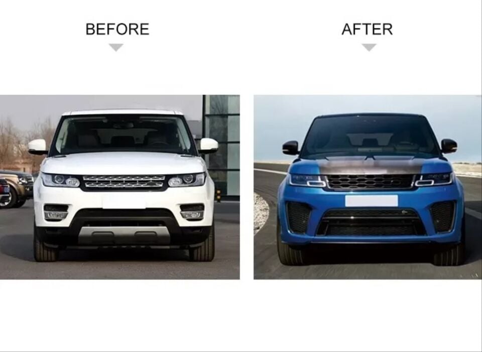 Range Rover Sport L494 Makyajlı (18-22) SVR Full Body Kit Seti