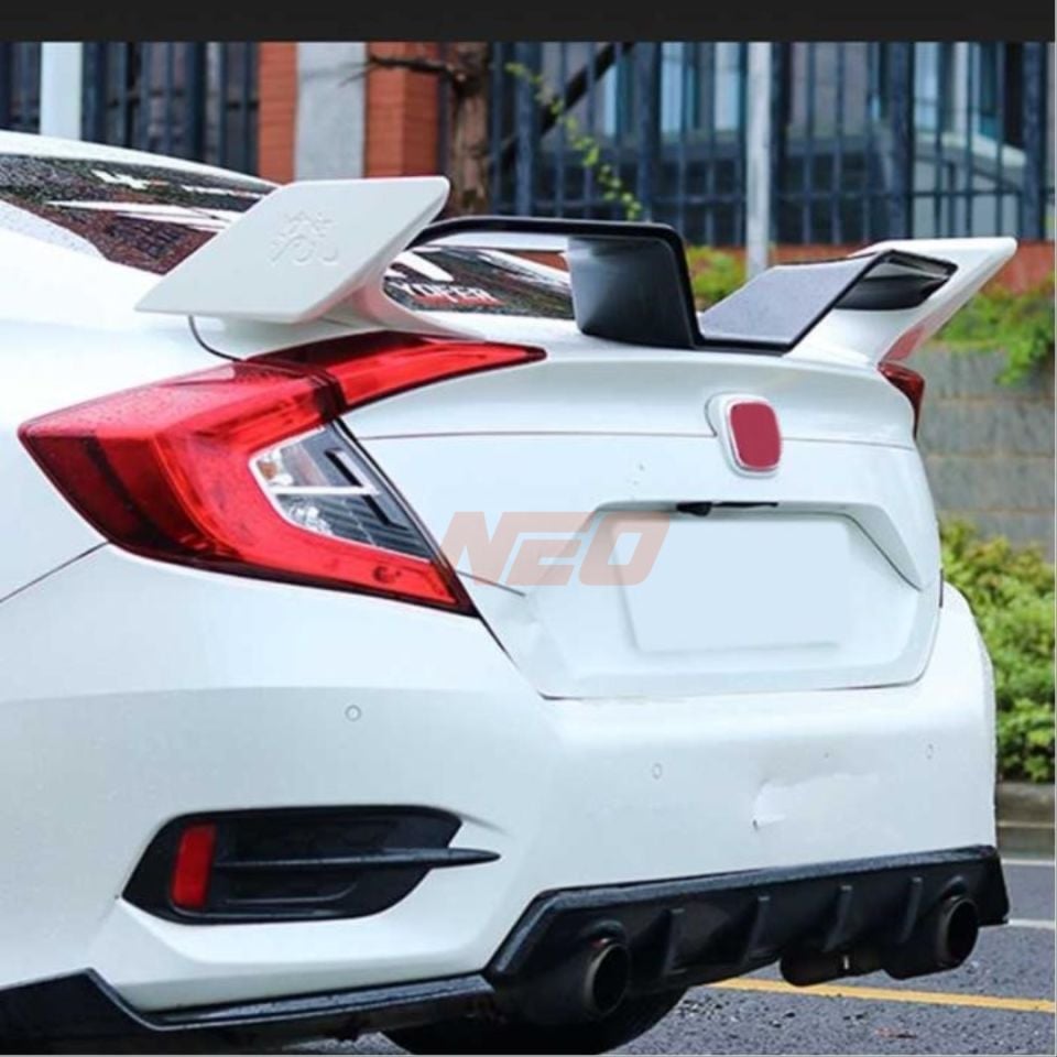 Honda Civic FC5 2016-2021 M Piano Black Bagaj Spoyleri