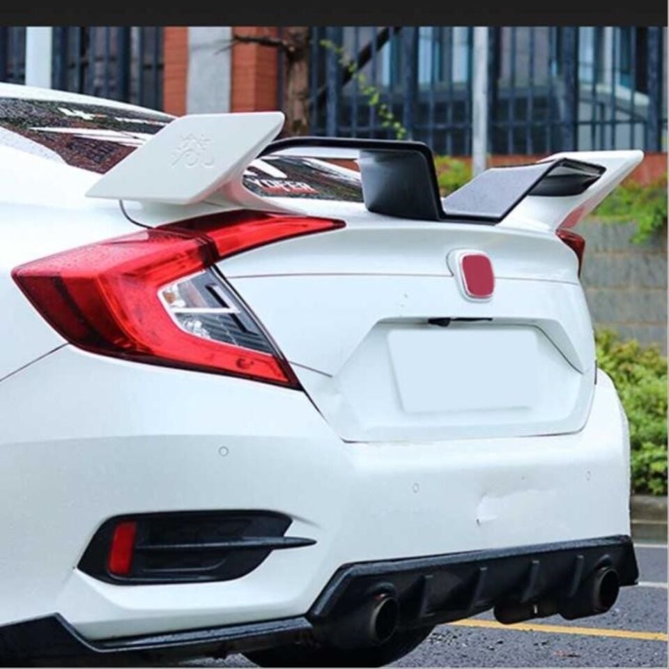Honda Civic FC5 2016-2021 M Piano Black Bagaj Spoyleri