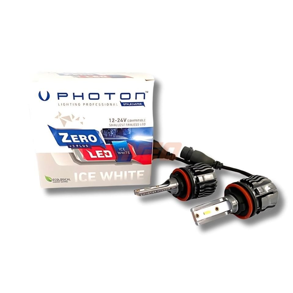 PHOTON ZERO H8/H9/H11/H16 3+PLUS LED HEADLİGHT (FANSIZ)
