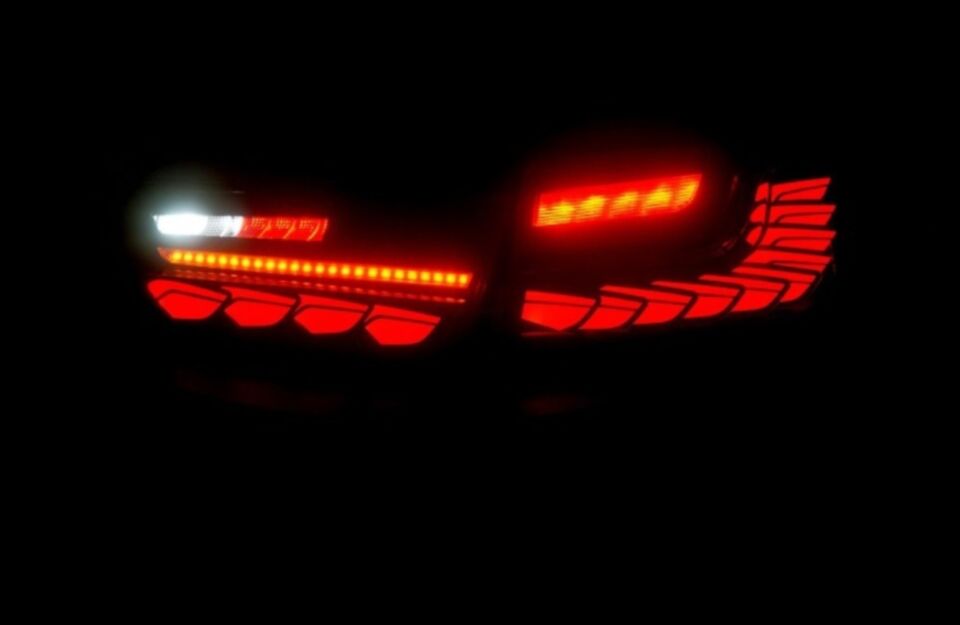 BMW 3 Serisi G20 Dragon LED Stop - Smoke