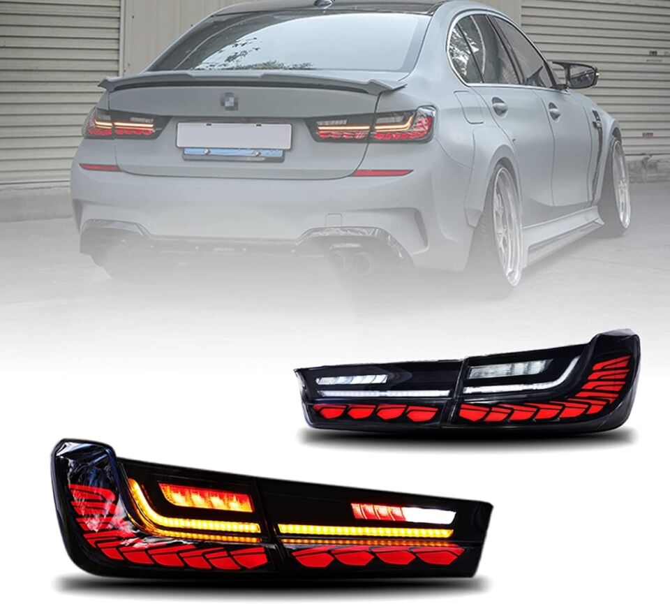 BMW 3 Serisi G20 Dragon LED Stop - Smoke