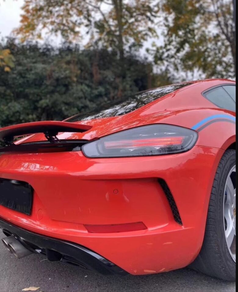 Porsche 718 Boxster/Cayman (982) GT4 Komple Body Kit Seti (Boyasız)