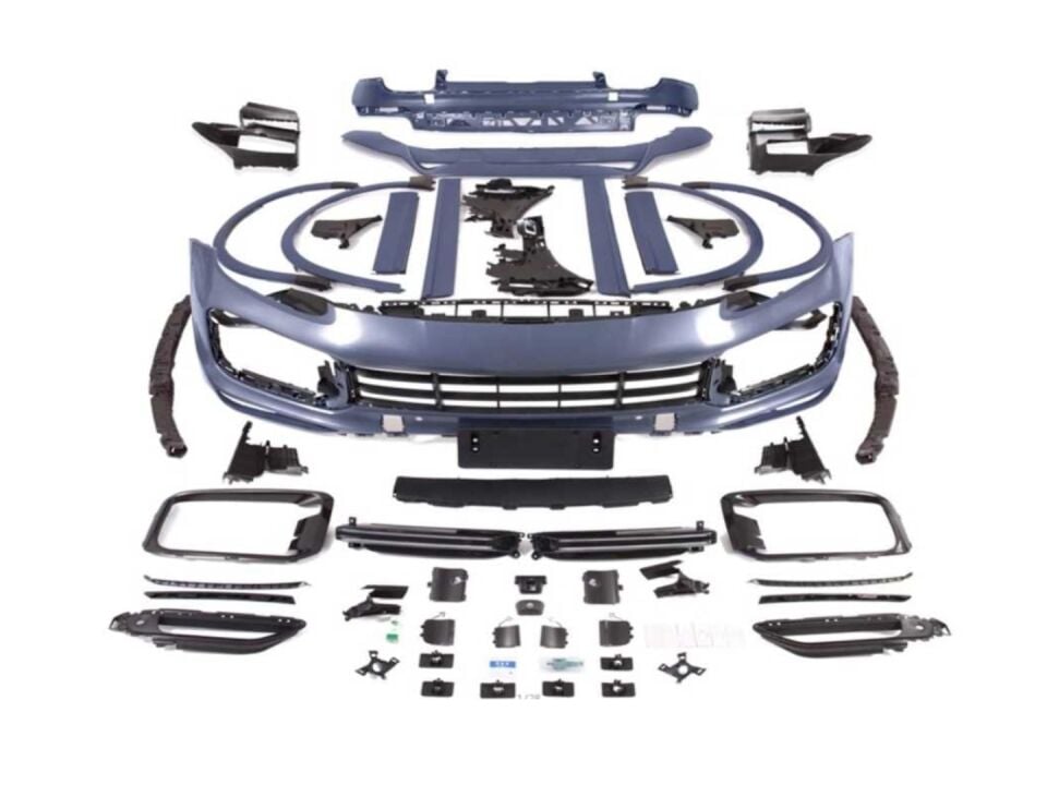 Porsche Cayenne 9Y0.1 (18-23) için 2024+ Turbo Facelift Body Kit