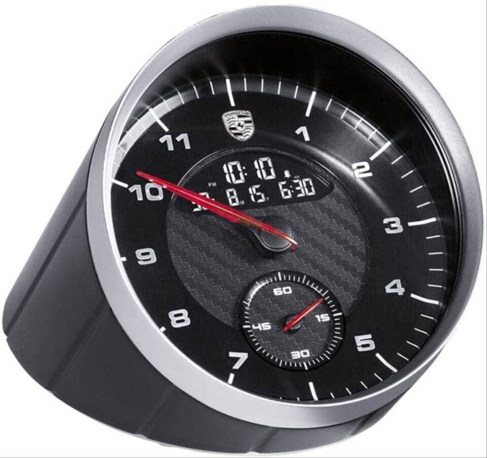 Porsche Macan 95B Sport Chrono Gösterge ve Siperlik Seti (Siyah Kadran / Bej)