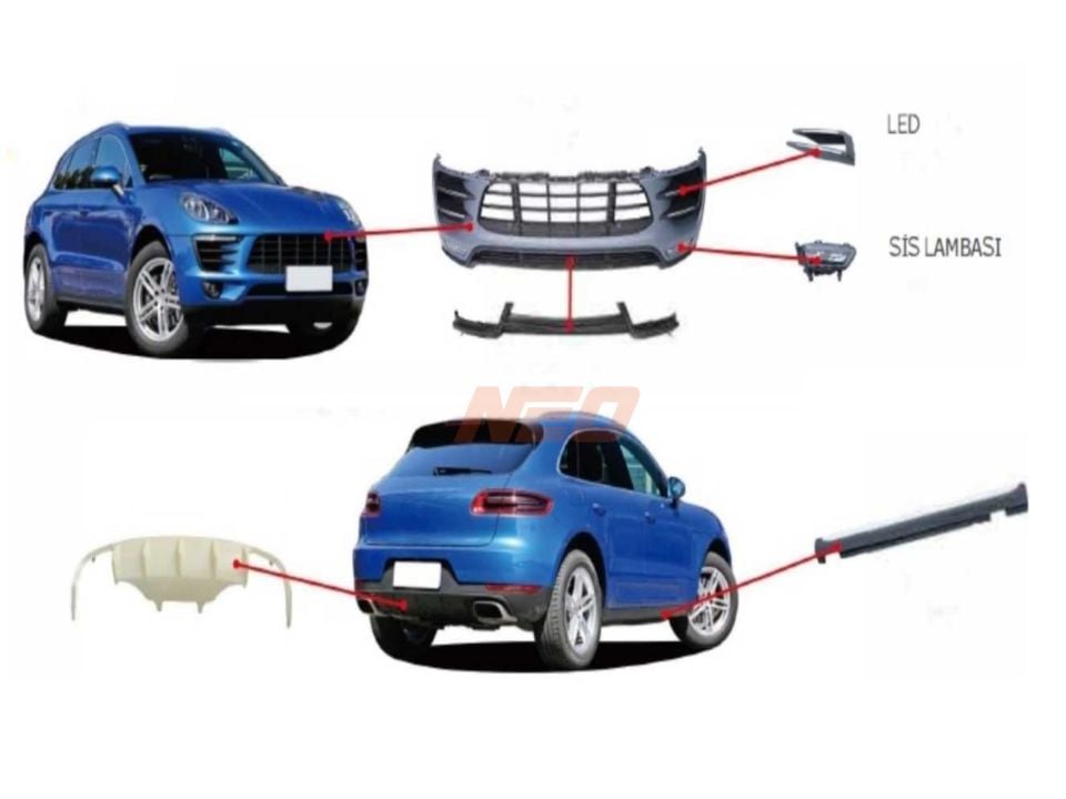 Porsche Macan 2014-2018 TechArt Body Kit