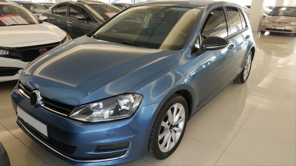 VW Golf 7 & 7.5 / Touran Uyumlu Yarasa Ayna Kapağı Seti Piano Black