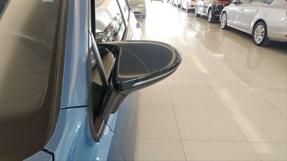 VW Golf 7 & 7.5 / Touran Uyumlu Yarasa Ayna Kapağı Seti Piano Black