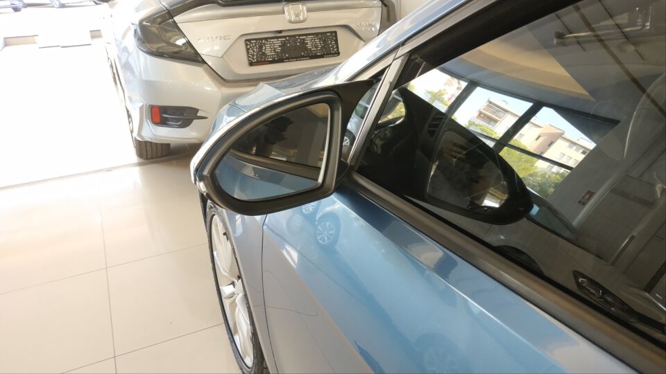 VW Golf 7 & 7.5 / Touran Uyumlu Yarasa Ayna Kapağı Seti Piano Black
