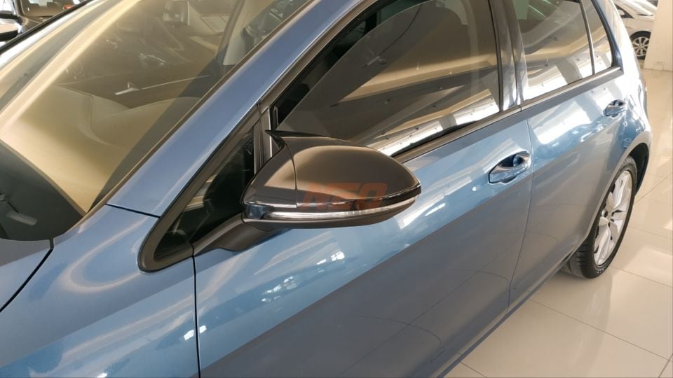 VW Golf 7 & 7.5 / Touran Uyumlu Yarasa Ayna Kapağı Seti Piano Black