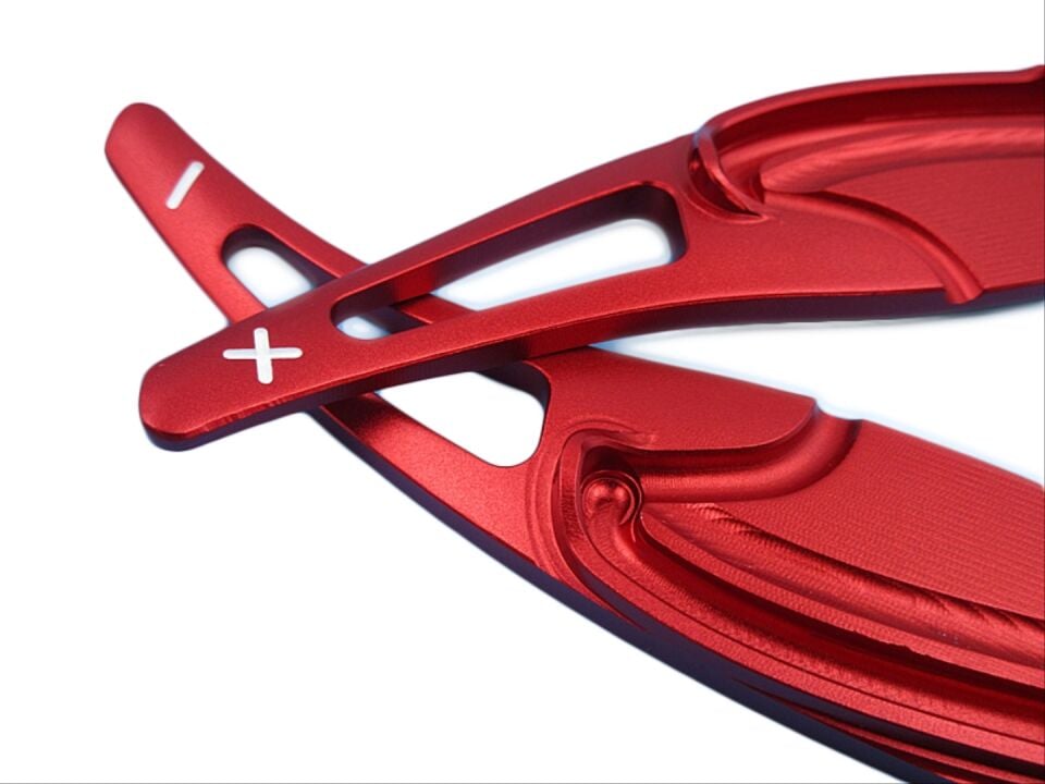 Honda Civic FB7 F1 Vites Paddle Shift Uzatma Seti Kırmızı