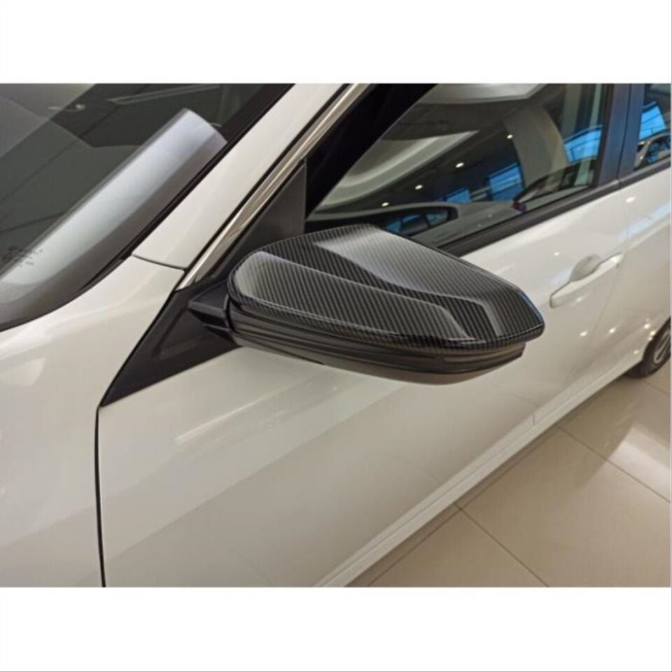 CIVIC FC5 2016-2020 IÇIN UYUMLU AYNA KAPAGI KARBON