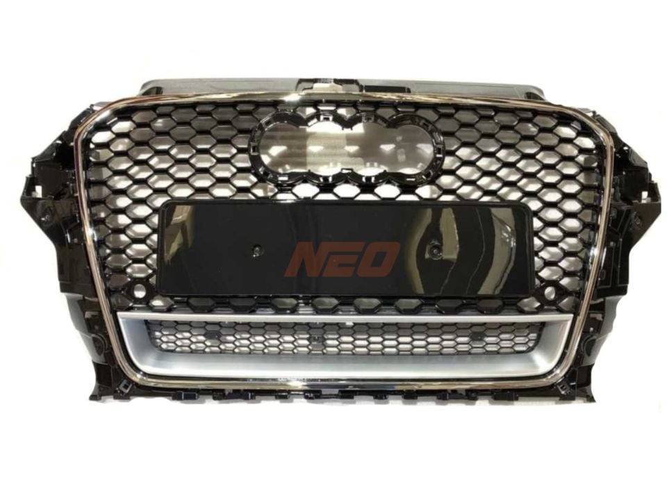 Audi A3 8V 2013-2016 RS3 Krom Çerçeveli Ön Panjur