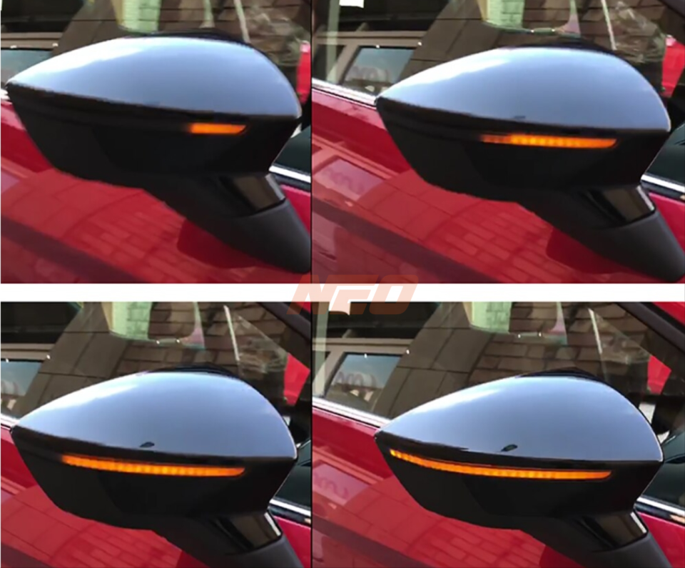 SEAT Leon (5F) / Ibiza (KJ1) Kayar Sinyal Yan Ayna LED Seti Füme