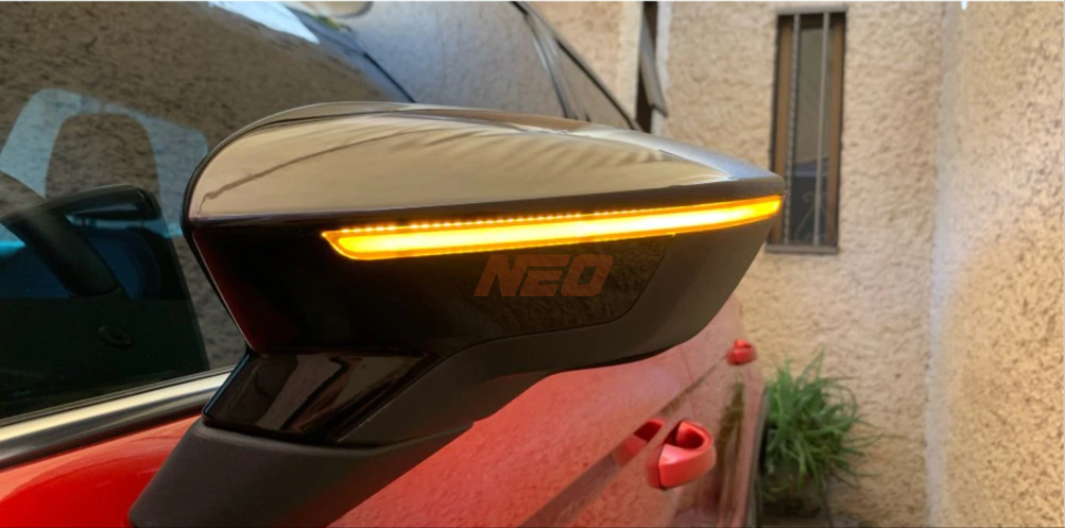SEAT Leon (5F) / Ibiza (KJ1) Kayar Sinyal Yan Ayna LED Seti Füme