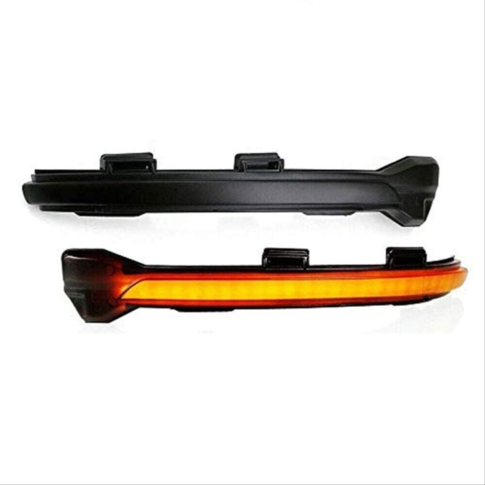 VW Golf 7 & 7.5 / Touran Uyumlu Kayar LED Ayna Sinyali Füme