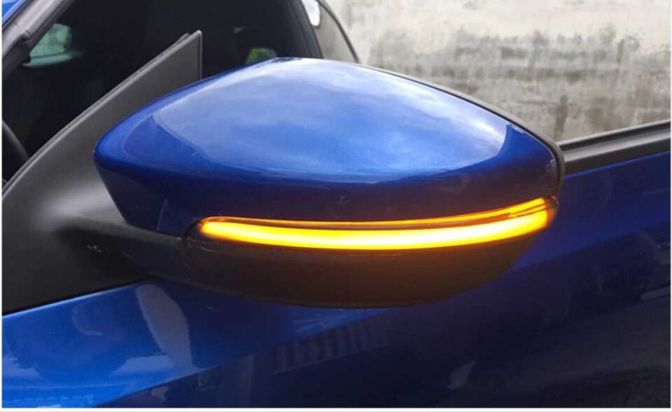 VW/Audi Passat Jetta A4 A5 A6 Uyumlu Kayar LED Ayna Sinyali