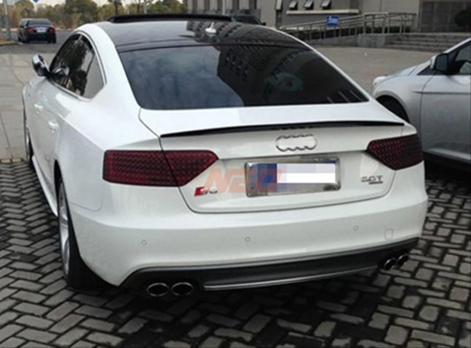 Audi A5 Coupé/Cabrio 8T (09-16) S-Line Bagaj Spoiler Piano Black