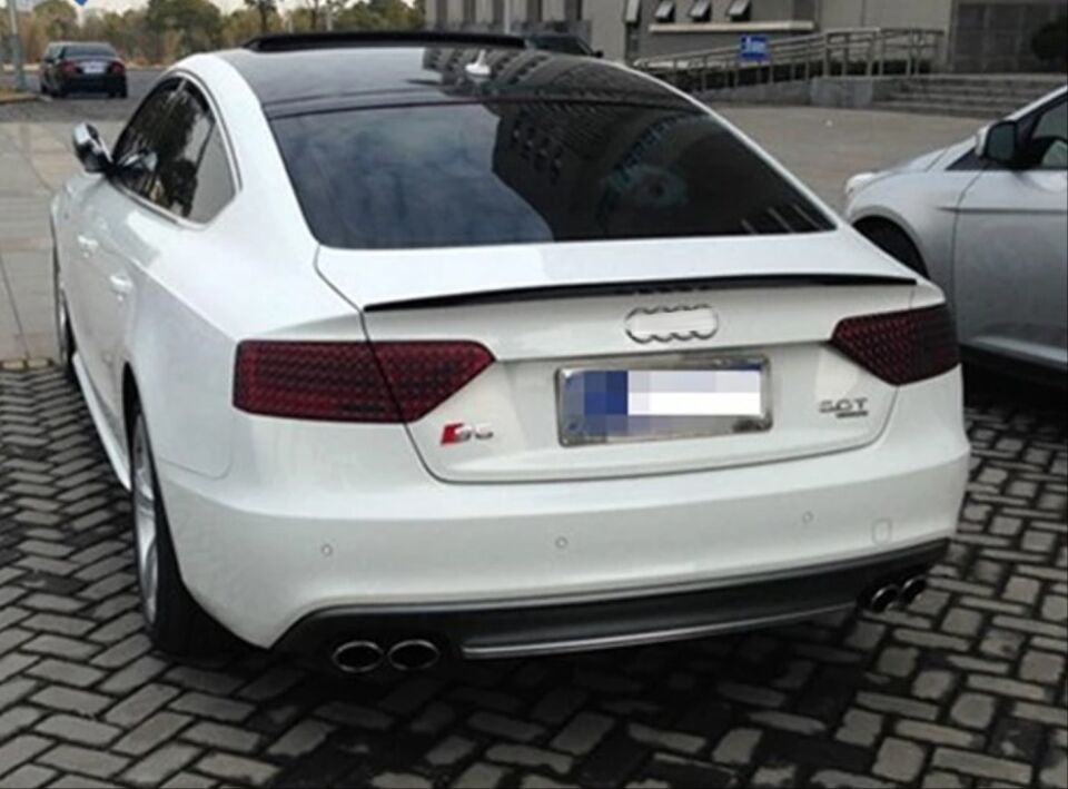 Audi A5 Coupé/Cabrio 8T (09-16) S-Line Bagaj Spoiler Piano Black