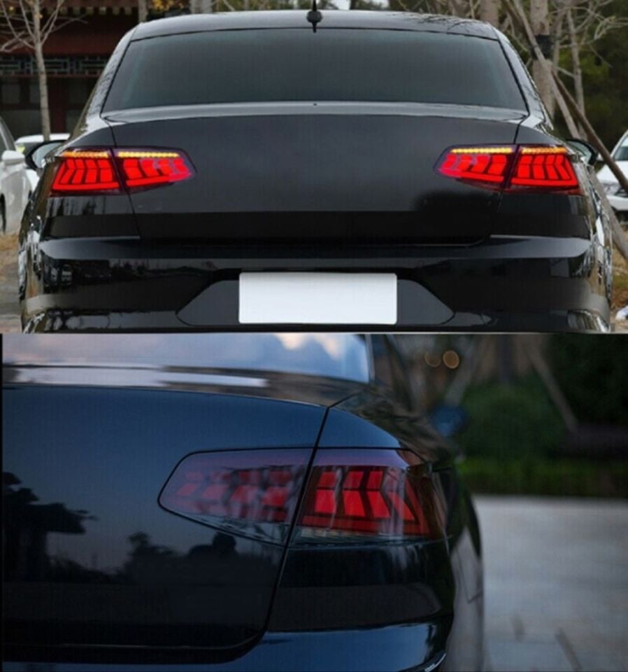 VW Passat B8 Kayar Sinyalli LED Stop Takımı Smoke (2015-2019)