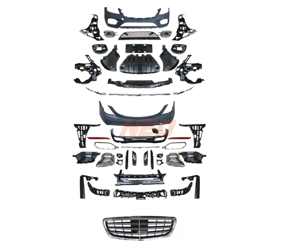 Mercedes S-Serisi W222 (14-17) S450/S500 Full Body Kit Seti