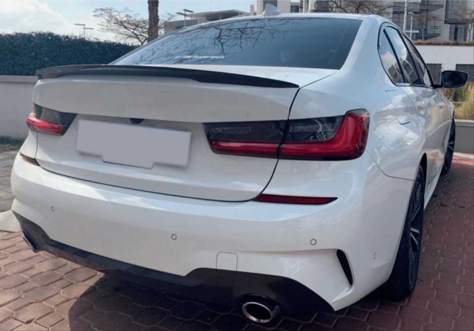 BMW 3 Serisi G20 M Performance Spoiler - Piano Black