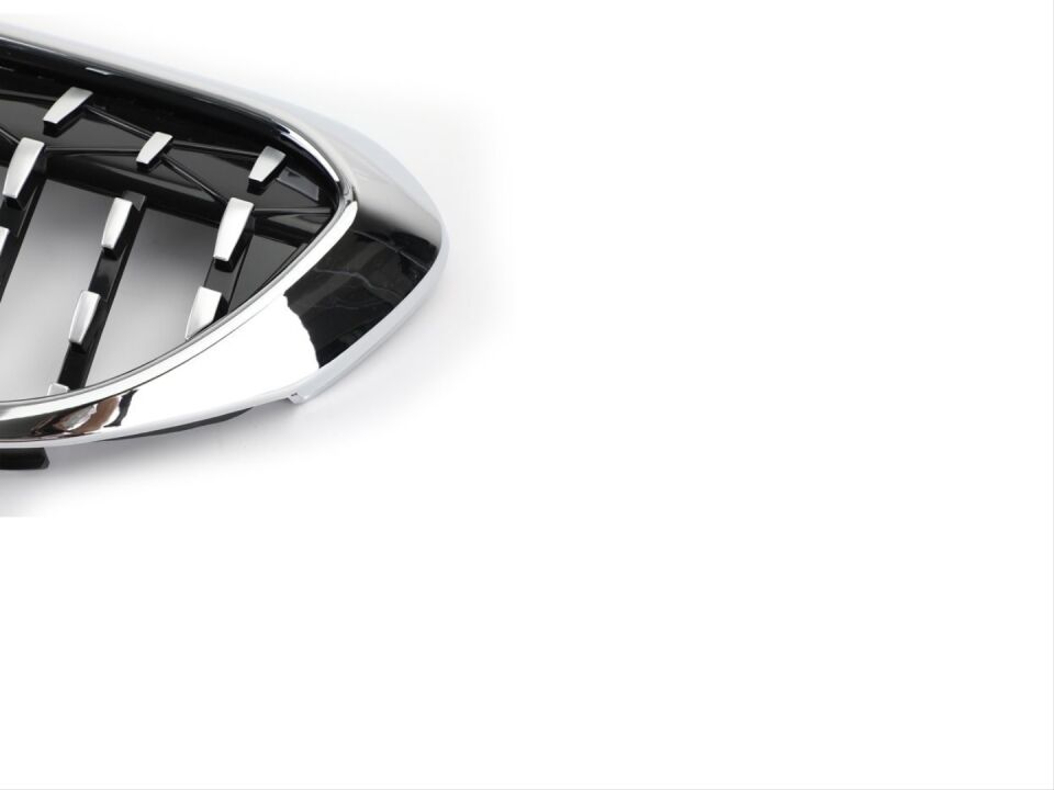 BMW 5 Serisi G30 Diamond Panjur Böbrek - Krom Çerçeve (2017-2020)