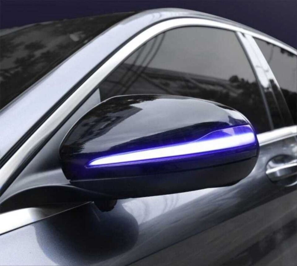 Mercedes Benz Mavi Selamlama Efektli Dinamik Ayna Sinyal Takımı