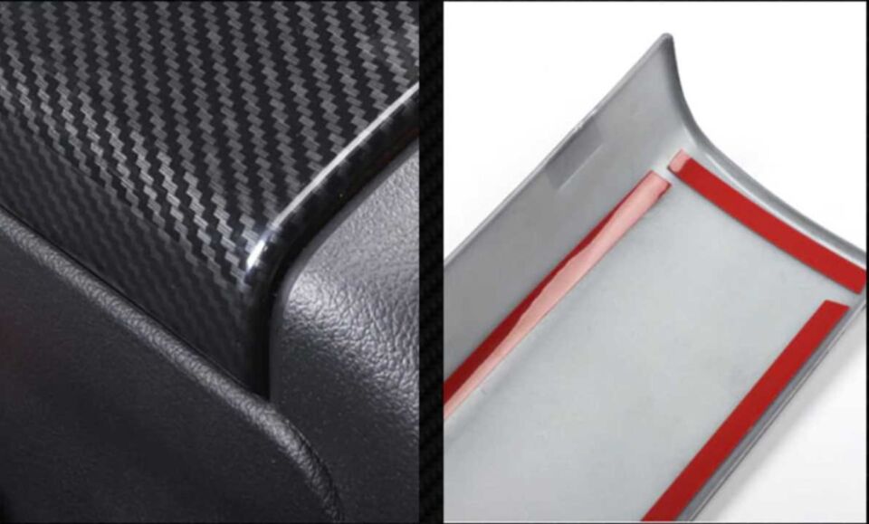 Mercedes-Benz A/CLA/GLB Serisi W177/C118/X247 İç Kapı Kolçak Trim Seti 4 Parça Karbon