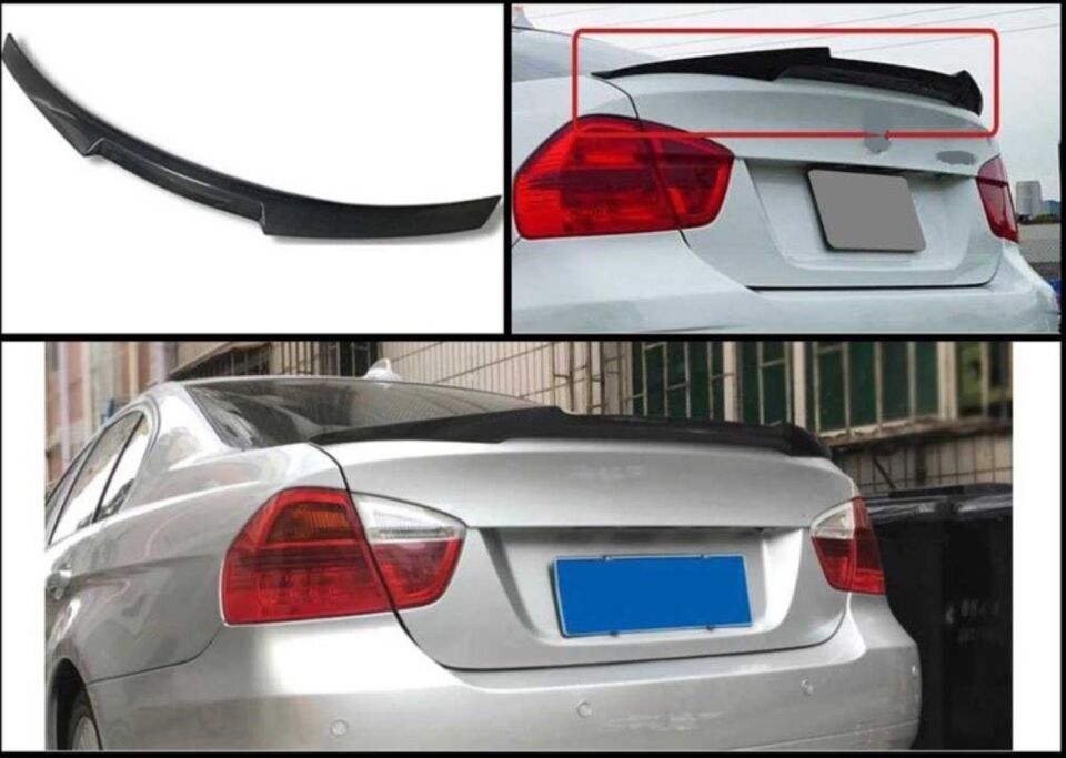 BMW 3 Serisi E90 M4 Spoiler - Piano Black (2005-2012)