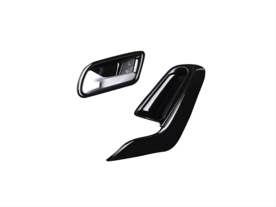 Mercedes-Benz A/CLA/GLB Serisi W177/C118/X247 İç Kapı Kolçak Trim Seti 4 Parça Piano Black
