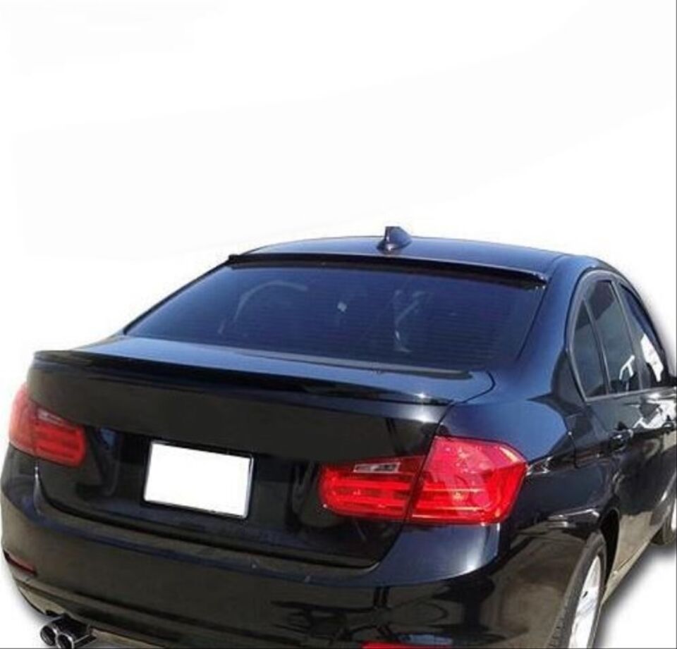 BMW 3 Serisi F30 Cam Üstü Spoiler - Piano Black