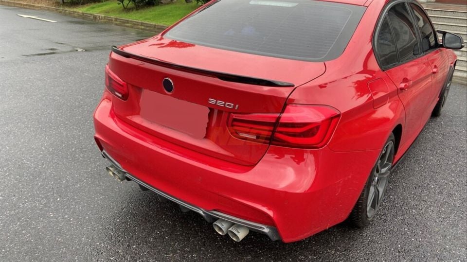 BMW 3 Serisi F30 M-TECH Hybrid Spoiler - Piano Black (2012-2018)