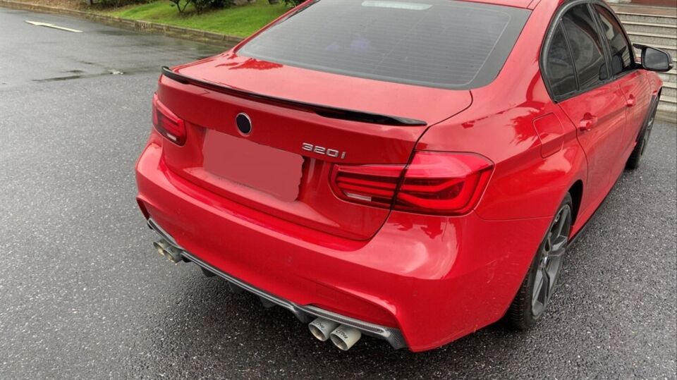 BMW 3 Serisi F30 M-TECH Hybrid Spoiler - Piano Black (2012-2018)