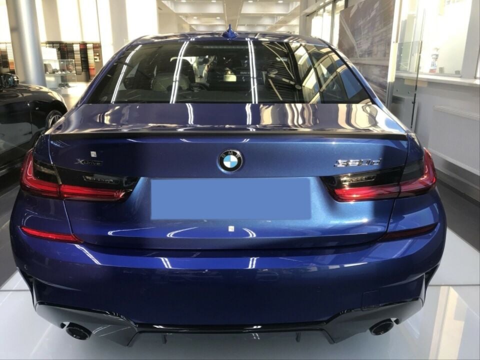 BMW 3 Serisi G20 M-Performance İnce Tip Bagaj Spoyleri Piano Black