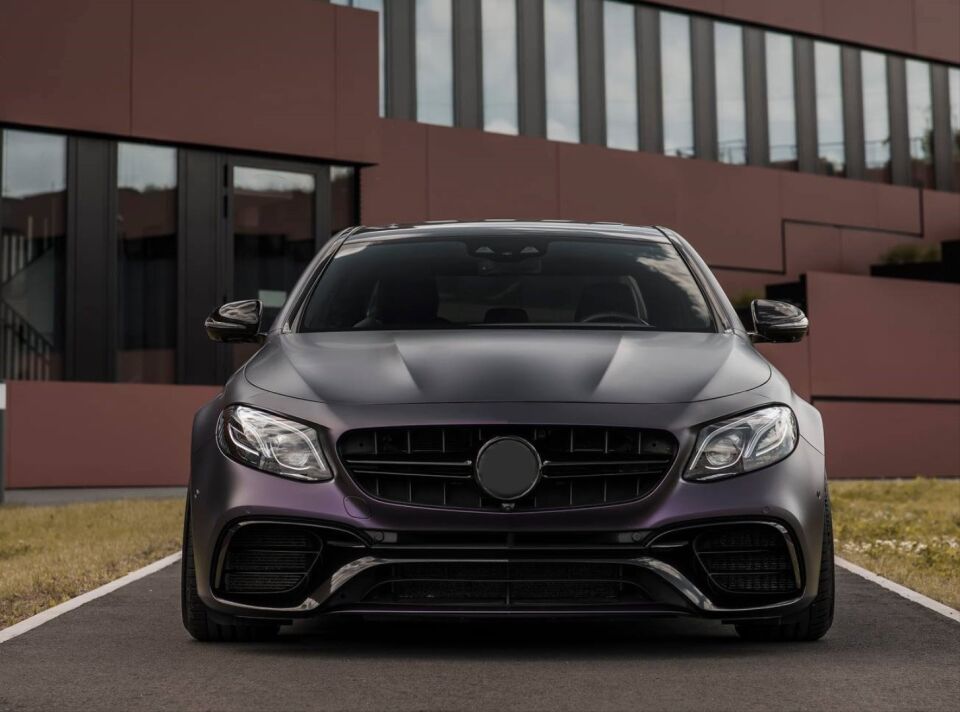 Mercedes E Serisi W213 E63 Panamericana Panjur Siyah (Avantgarde/AMG)