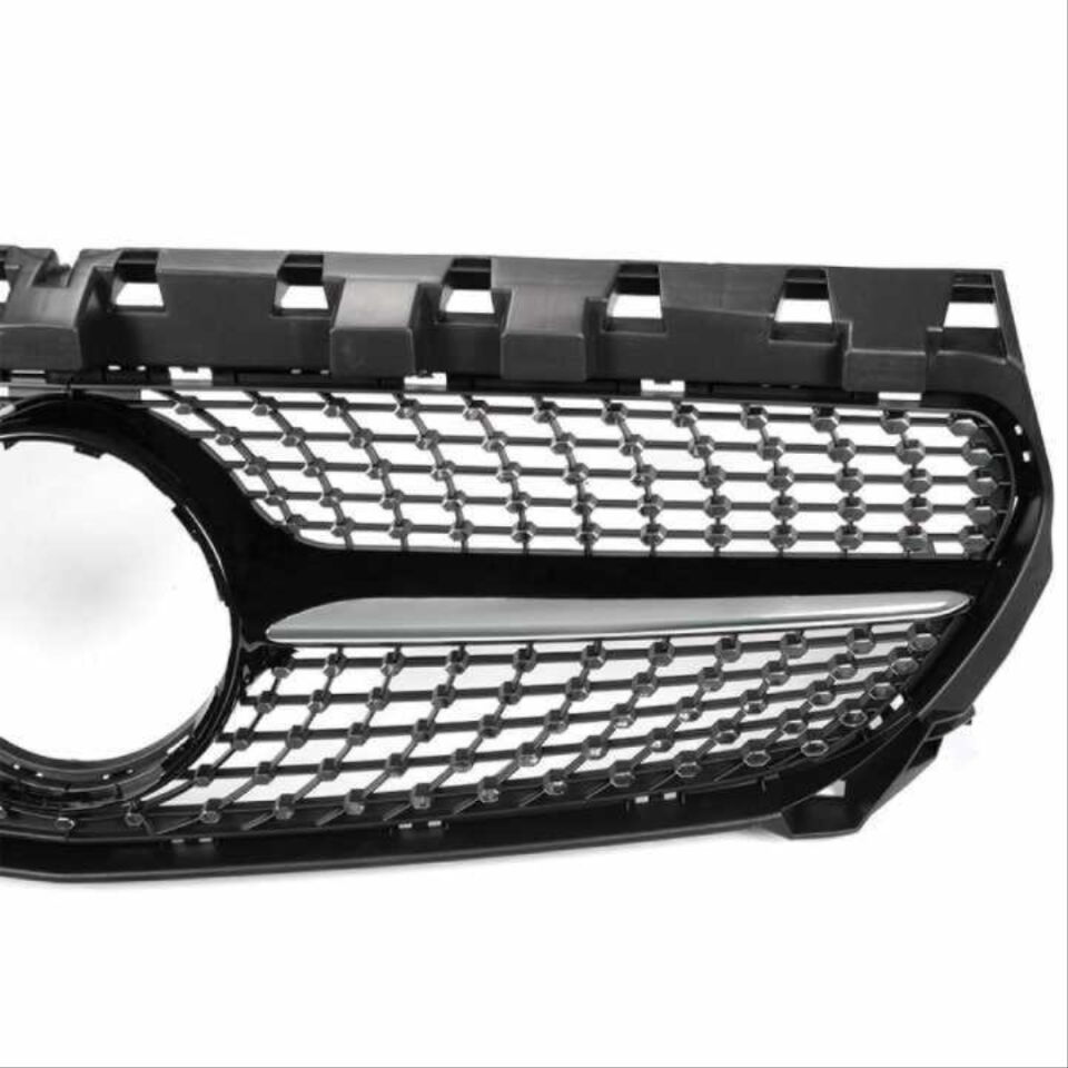 Mercedes CLA W117 Diamond Ön Panjur Parlak Siyah (2013-2016)