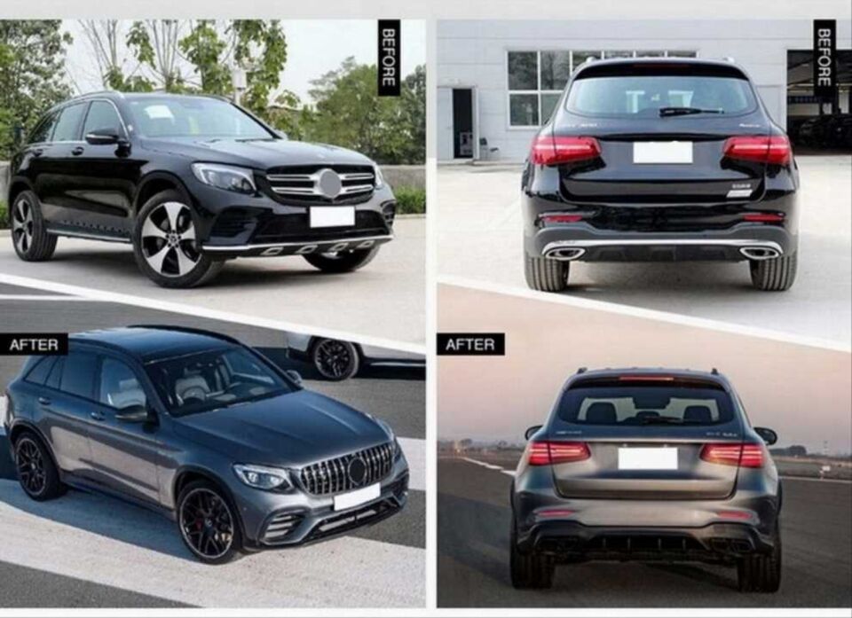 Mercedes-Benz GLC Serisi X253 2016-2019 Makyajlı Full LED Stop Seti
