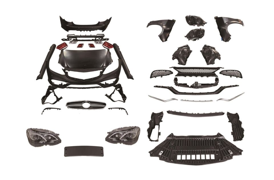 Mercedes-Benz E Serisi W212 2010-2013 E63 AMG Makyajlı Kasa Dönüşüm Body Kit (Full Set)