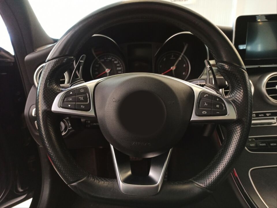 Mercedes-Benz F1 Vites Paddle Shift Uzatma Seti Alüminyum Siyah