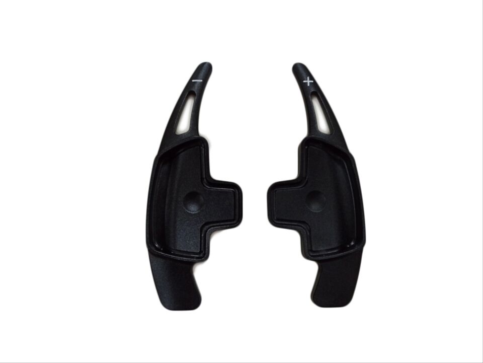 Mercedes-Benz F1 Vites Paddle Shift Uzatma Seti Alüminyum Siyah