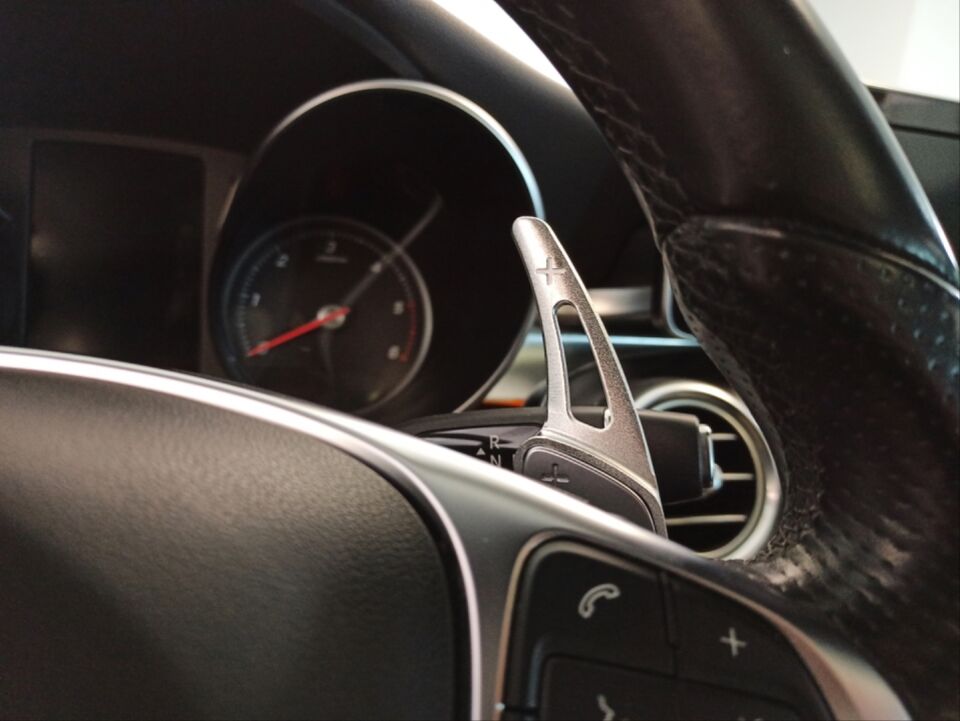Mercedes-Benz F1 Vites Paddle Shift Uzatma Seti Alüminyum Silver