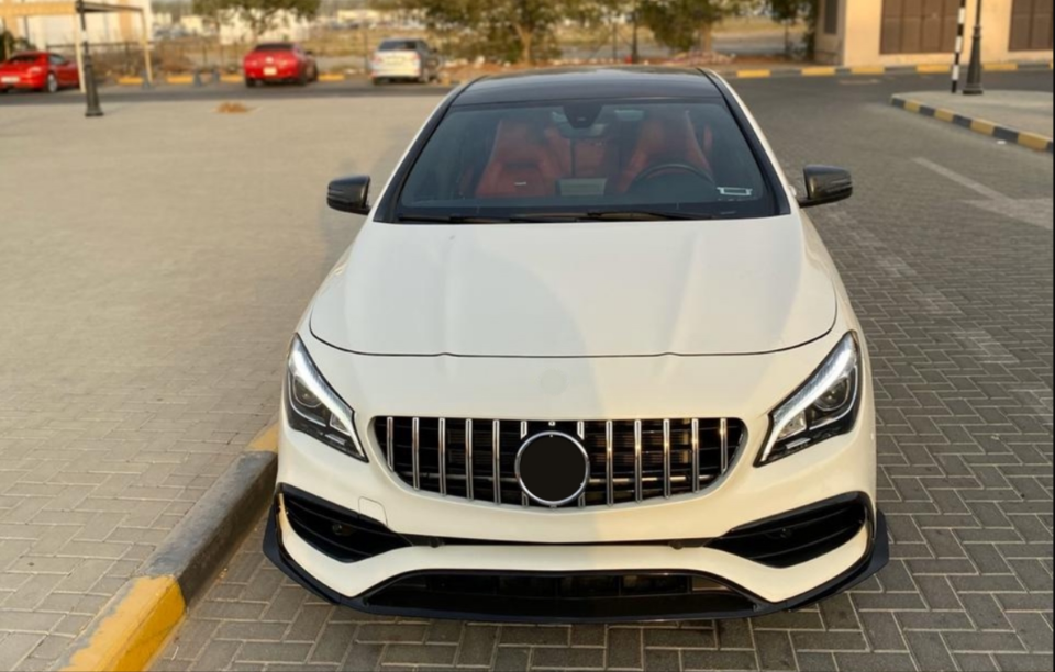 Mercedes-Benz CLA Serisi W117 Makyajlı GTR Panjur Krom