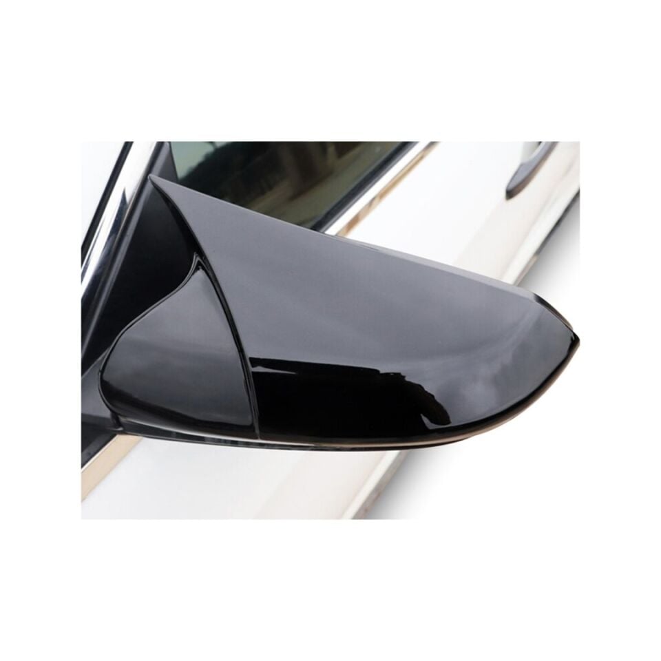 VW Passat B7/CC/Jetta Mk6/Scirocco Yarasa Piano Black Ayna Kapağı Seti