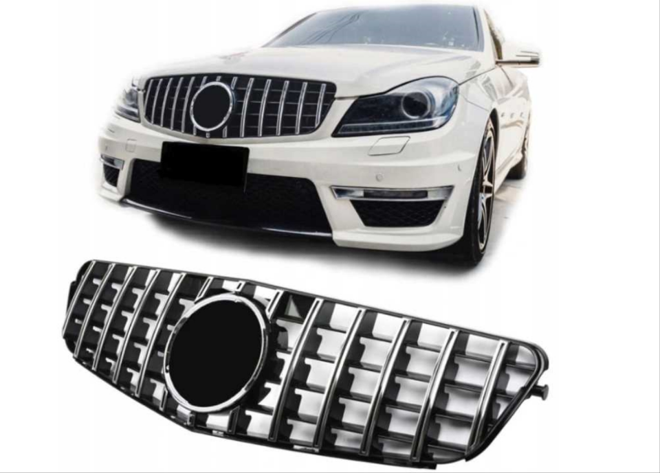 Mercedes-Benz C Serisi W204 GTR Panjur Krom